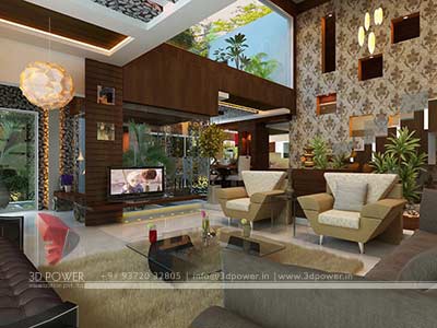 house living room design 3d